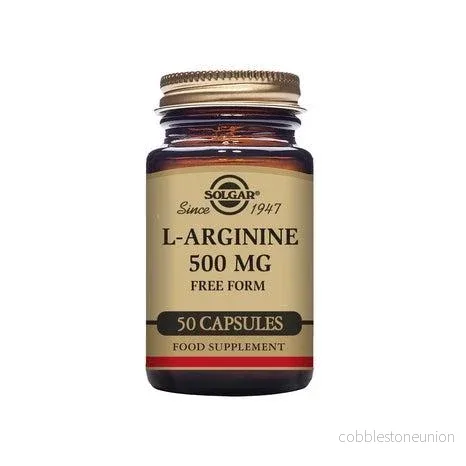 Solgar L-Arginine 500 mg, 50 kapslar