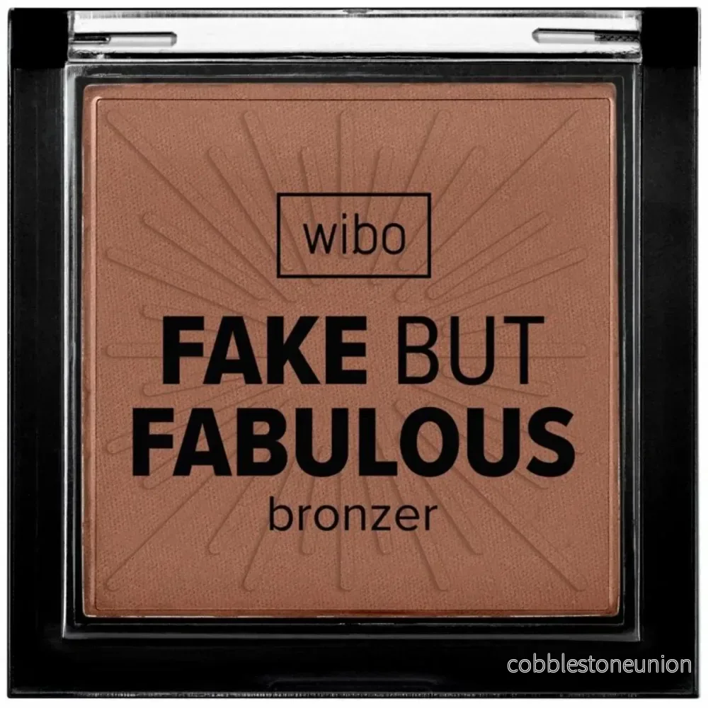 Wibo, Fake But Fabulous, Contouring, Bronzer Compact Powder, 03, Praline, 9 g