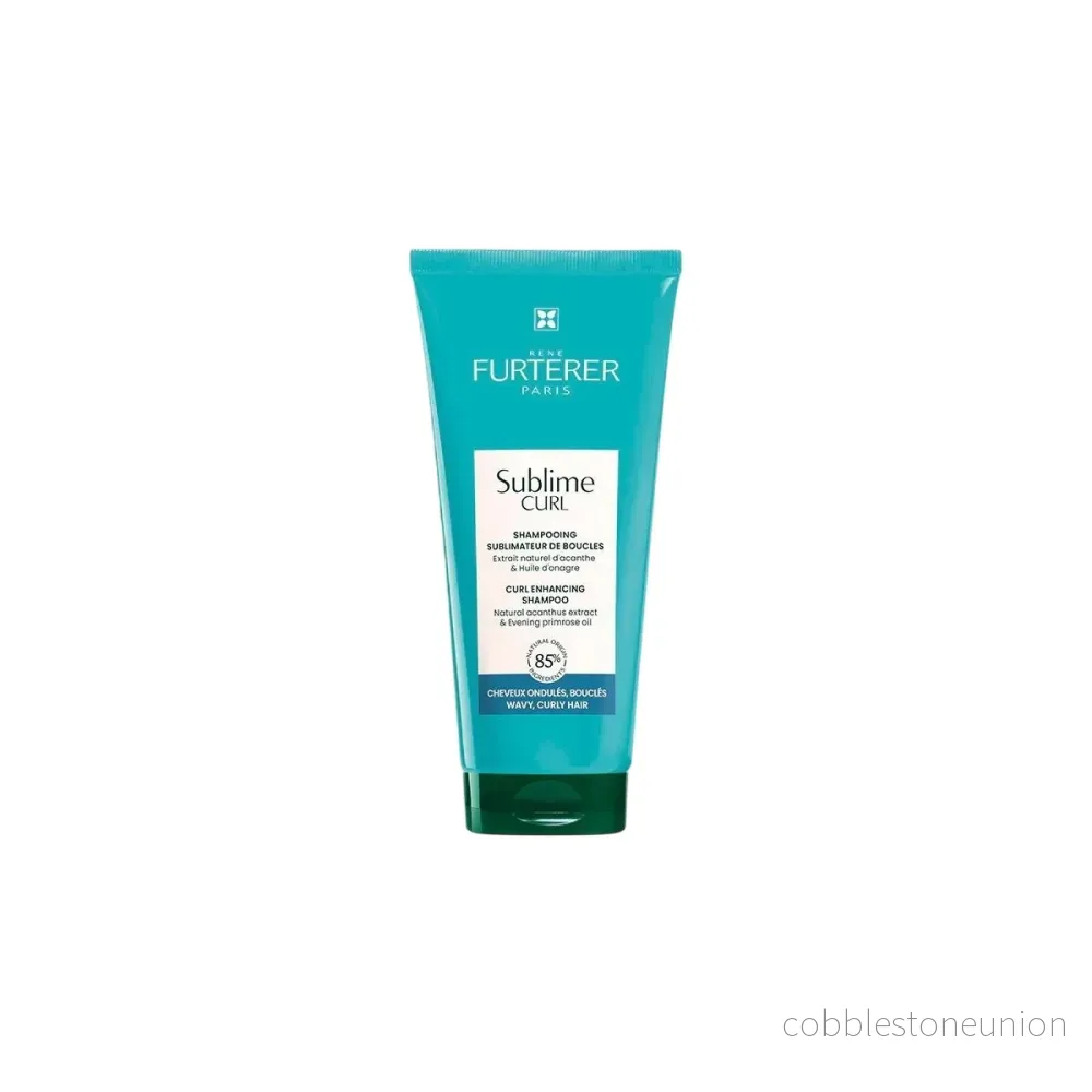 Rene Furterer, Sublime Curl, Kvällsprimulaolja, Hårcurl, Schampo, 200 ml