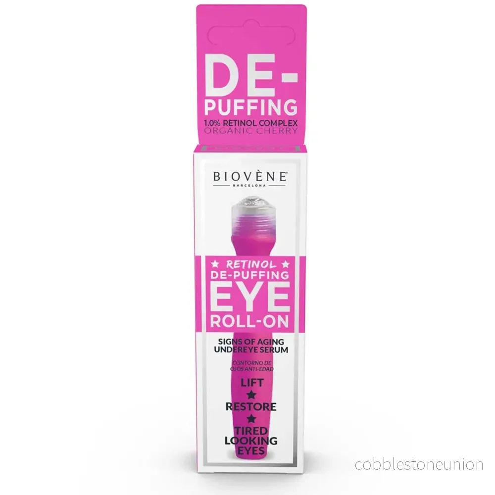 Biovene, Retinol De-Puffing, Avsvullnad, Ögon roll-on, 15 ml Biovene, Retinol De-Puffing, Avsvullnad, Ögon roll-on, 15 ml