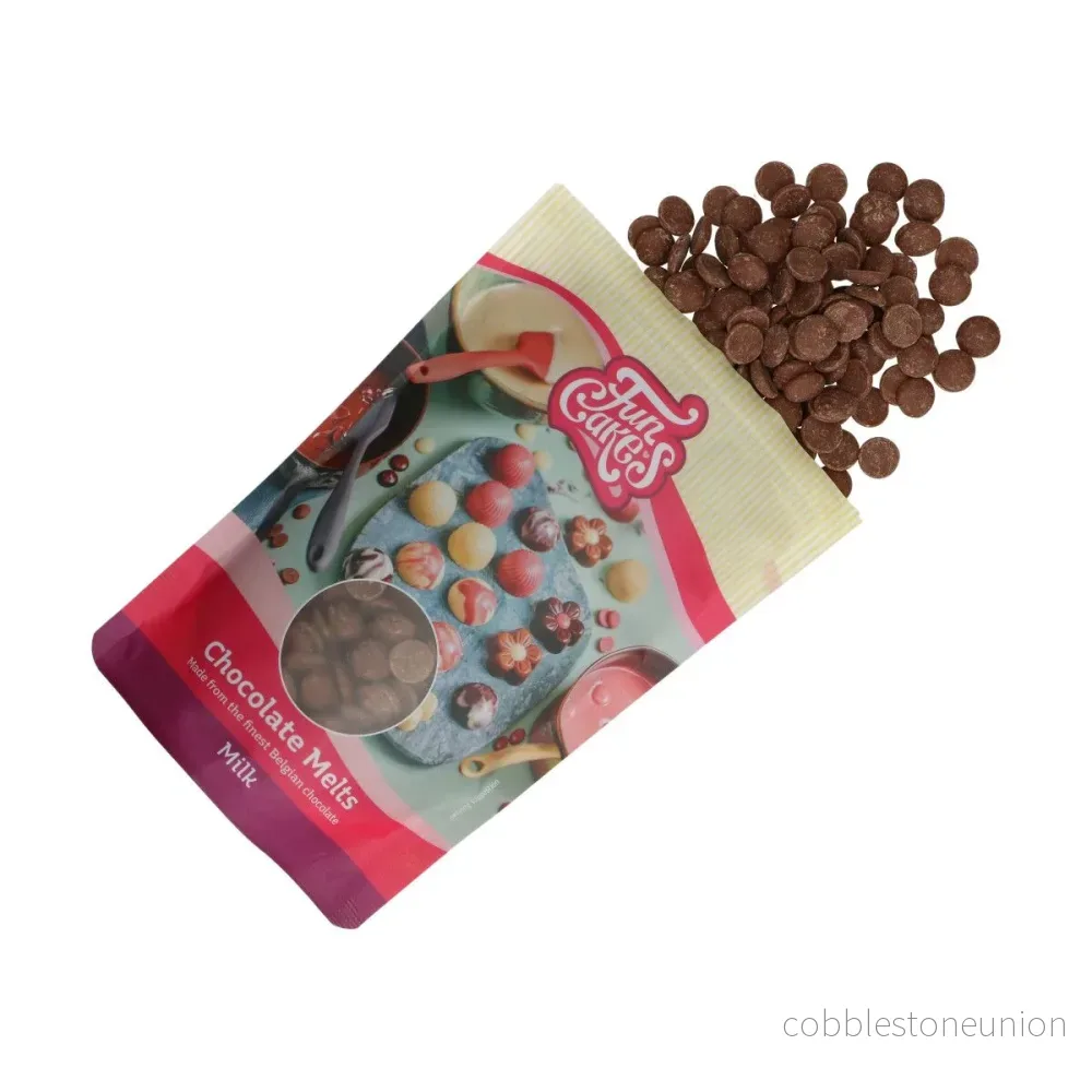 FunCakes Chocolate Melts - Mjölkchoklad 350g - Bild 2