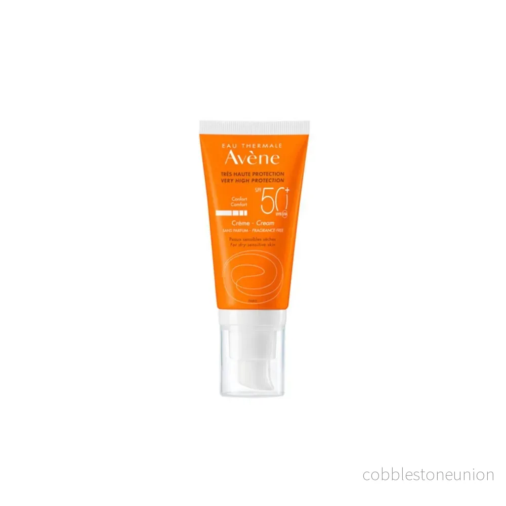 Avene, Sun Care, High UV Protection, Cream, Full Face, SPF 50+, 50 ml
