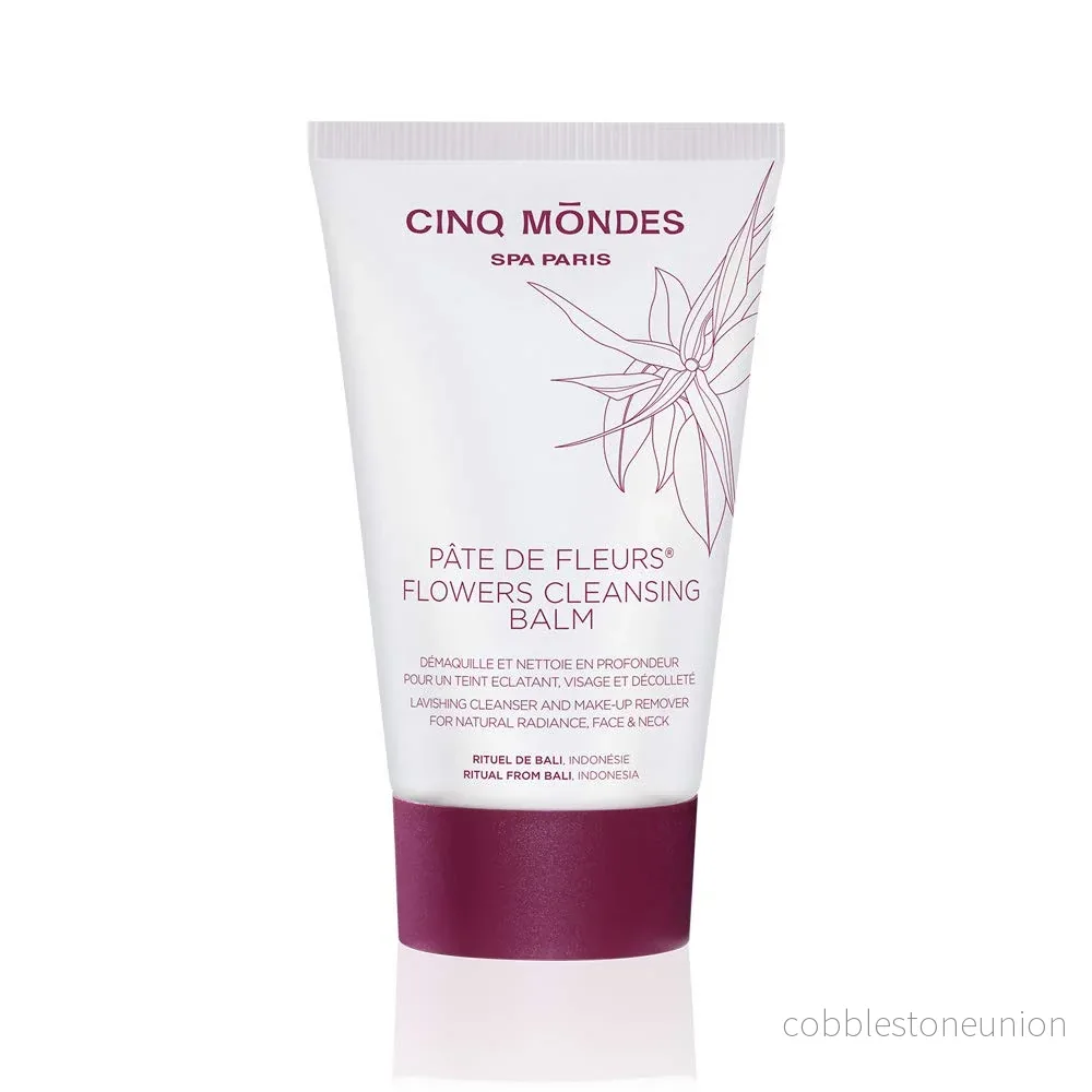 Cinq Mondes, Flowers, Sminkborttagning, Rengöringsbalsam, För ansiktet, 200 g