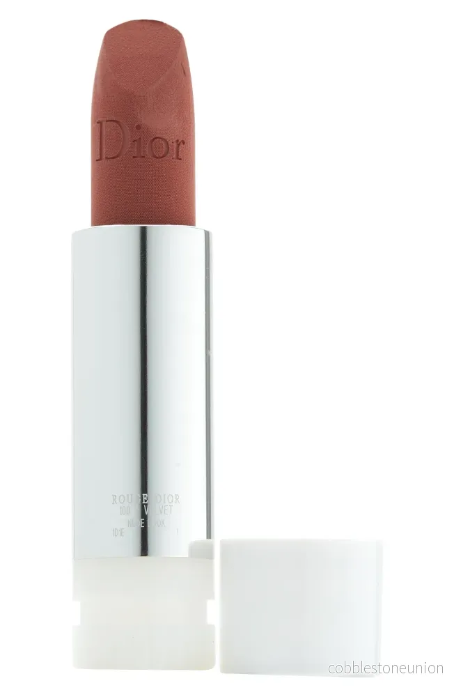 Christian Dior, Couture Colour, Matt, Krämigt läppstift, 100, Nude-look, Refill, 3,5 g