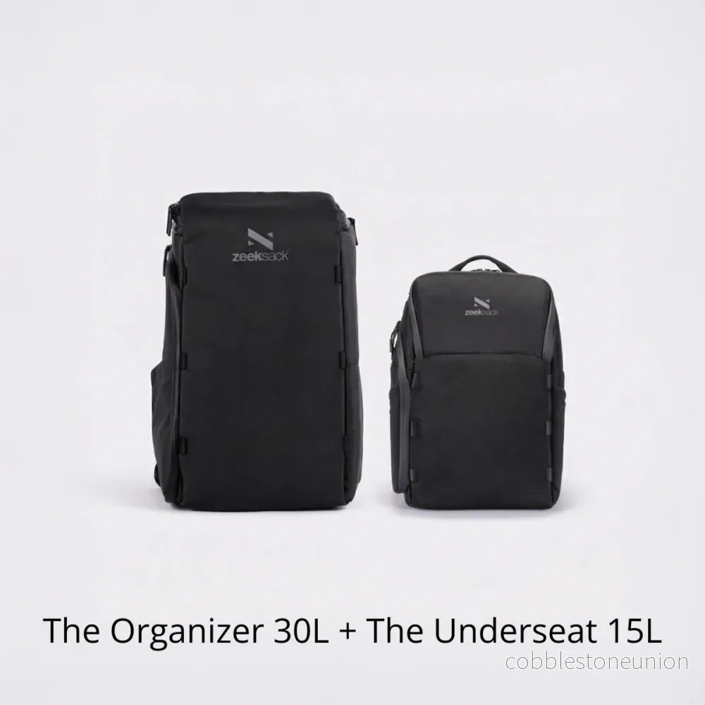The Organizer 30L + The Underseat 15L The Organizer 30L + The Underseat 15L
